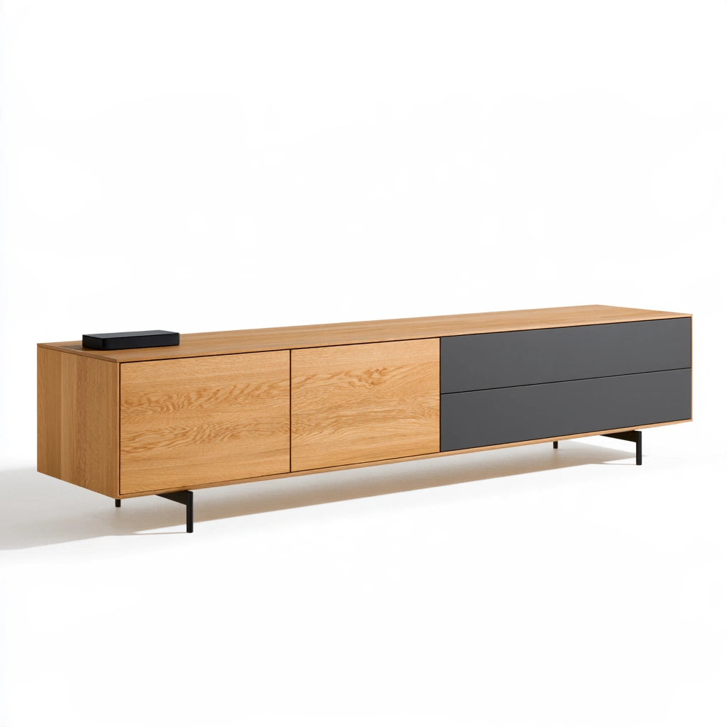 Modernes Sideboard, Farbe: grau